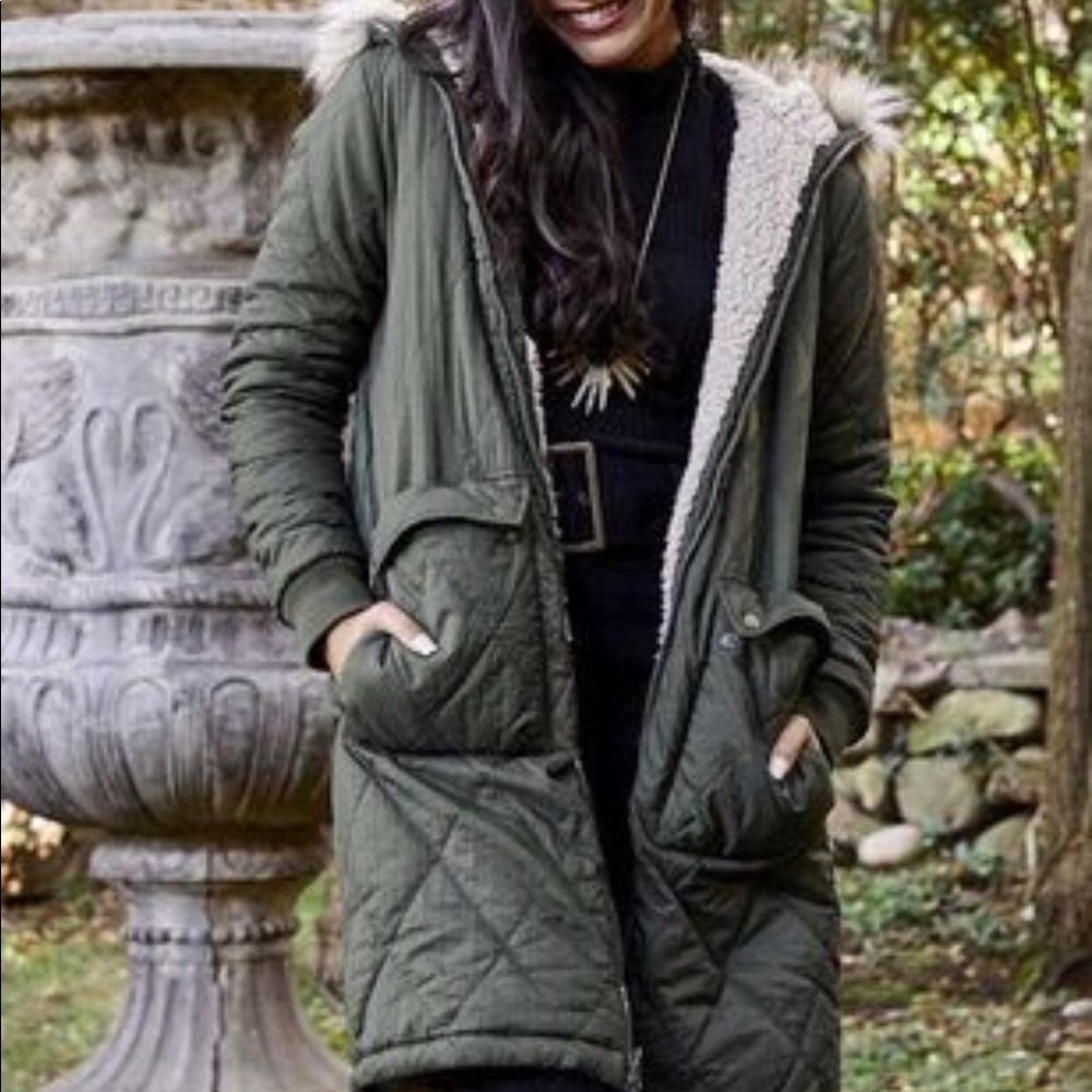 Altar’d State Reversible Coat Size Small